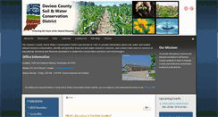 Desktop Screenshot of daviesscoswcd.org